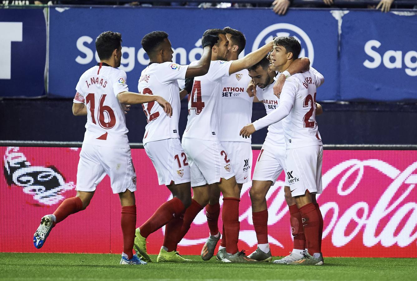 Las mejores imágenes del CA Osasuna - Sevilla FC