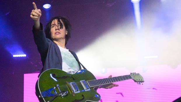 Sharleen durante el concierto de Texas en Starlite Festival