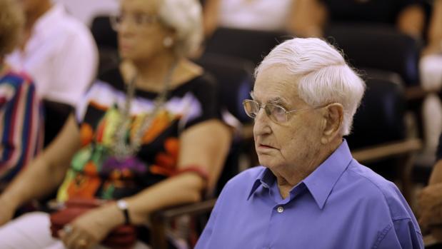 José de Miguel, un homenaje que se le hizo en septiembre de 2018