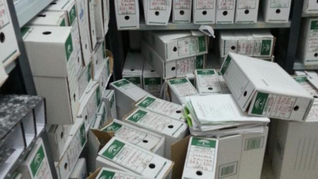 Expedientes judiciales de una sede judicial de la provincia de Córdoba