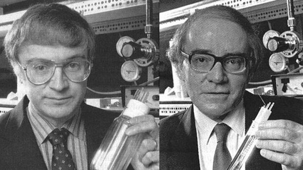 Stanley Pons y Martin Fleischmann