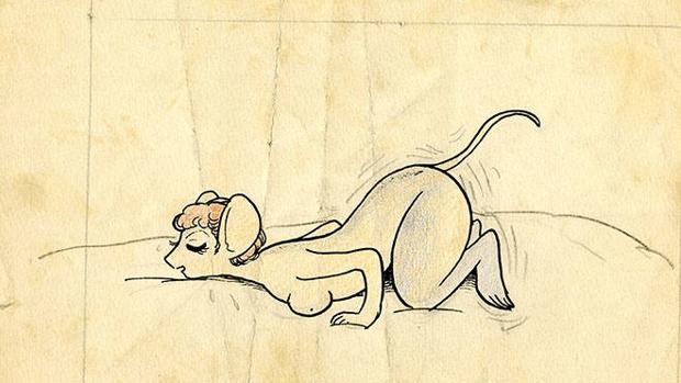 Uno de los dibujos de Osamu Tezuka
