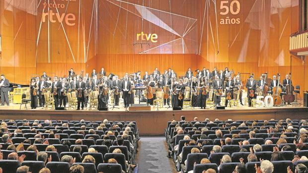 Gala de los 50 años de la ORTVE, en 2015