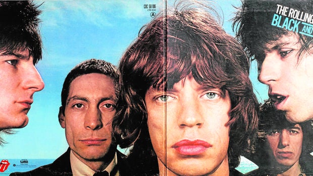 Cubierta de Robert Frank para «Black And Blue», de los Rolling Stones