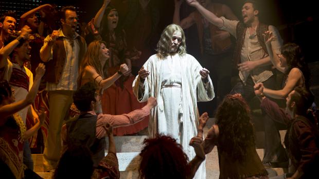 Ted Neeley, en una escena del musical