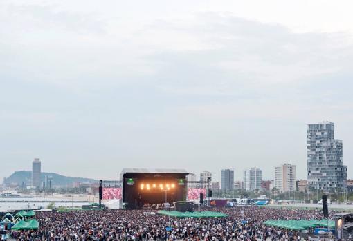 Vista panorámica del Primavera Sound