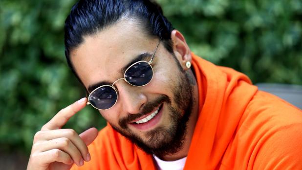 Maluma durante la presentación de su tercer disco de estudio «F.A.M.E» estos días en nuestro país