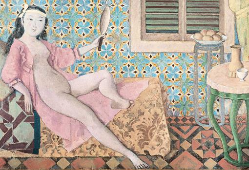 «La habitación turca» (1965-66), de Balthus. Museo Nacional de Arte Moderno de París