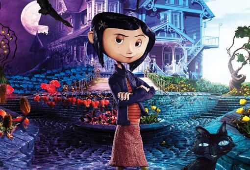 Imagen de «Coraline», la adaptación al cine de la novela de Gaiman