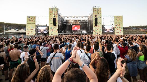 El festival dispone de una zona de descanso para que los caboplateros se instalen estos días de fiesta.