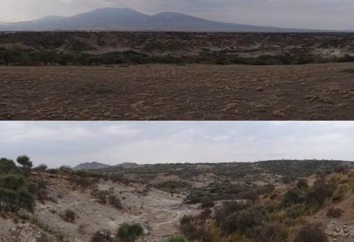 Garganta de Olduvai en Tanzania
