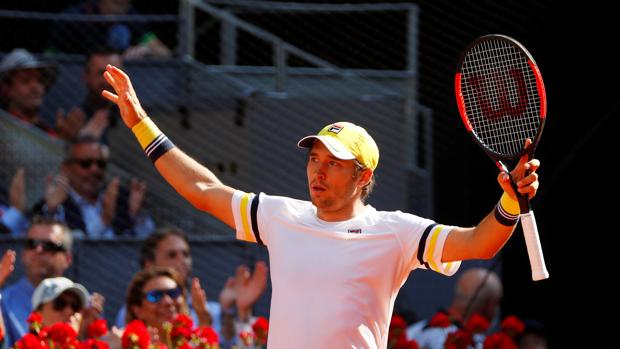 Lajovic, tras eliminar a Del Potro