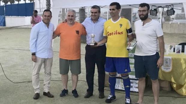 Ricardo Escobar en el VI Trofeo Carranza de Veteranos