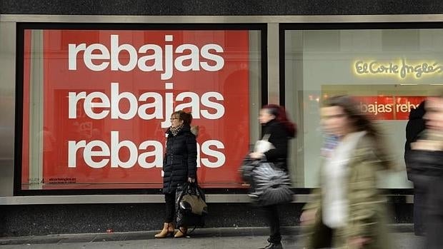 Rebajas del pasado enero