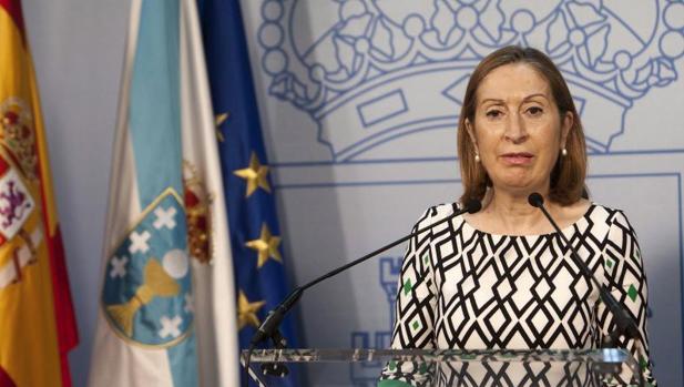 La ministra de Fomento en funciones, Ana Pastor