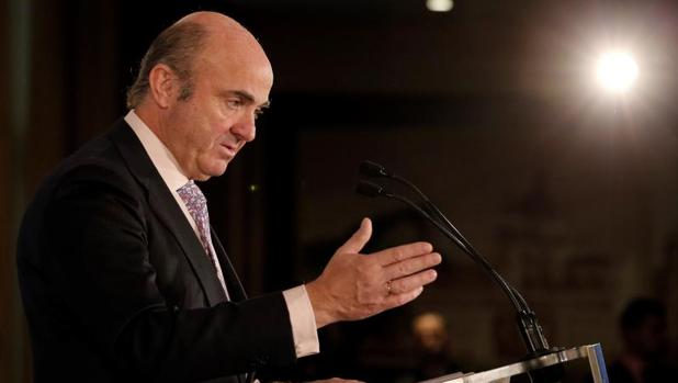El ministro de Economía, Luis de Guindos