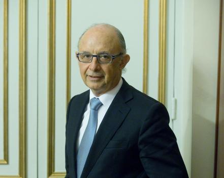 El ministro de Hacienda, Cristóbal Montoro, en una imagen de archivo.