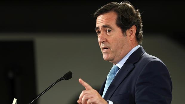 Antonio Garamendi, presidente de CEOE