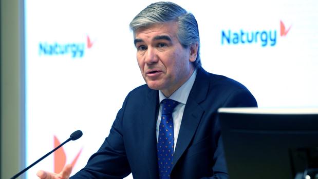 Francisco Reynés, hoy, en la presentación de resultados