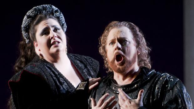 Representación de «Il Trovatore» en La Coruña, en el verano de 2016