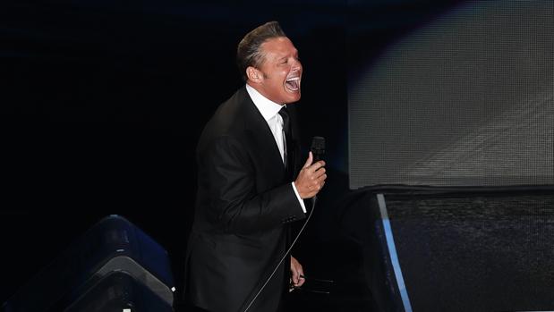 Luis Miguel, durante una actuación reciente