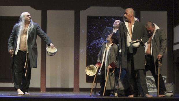 Una de las obras representadas en el Festival de Teatro Clásico de Almagro