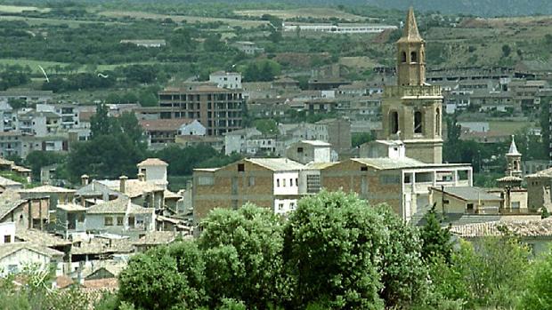 Vista del casco urbano de Barbastro