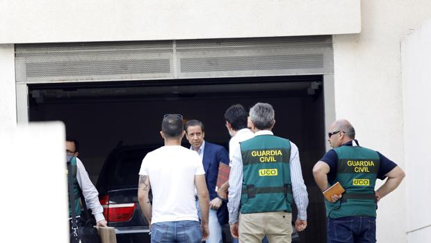Imagen de Eduardo Zaplana tomada el día de su detención