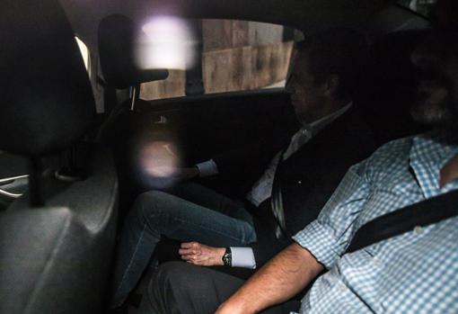 Imagen de Eduardo Zaplana tomada el día de su detención