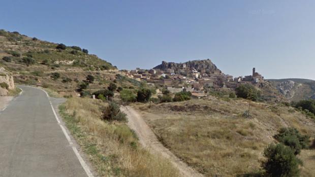 Núcleo de Calasanz, próximo al lugar en el que se produjo el accidente