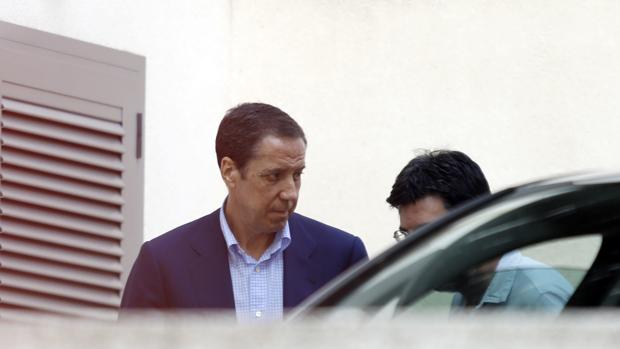 Eduardo Zaplana, el día de su detención