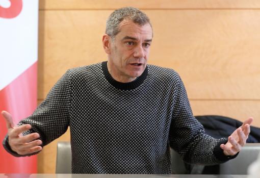 Imagen de Toni Cantó tomada durante la entrevista concedida a ABC