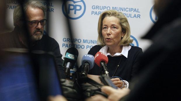 La portavoz del PP local, Rosa Gallego
