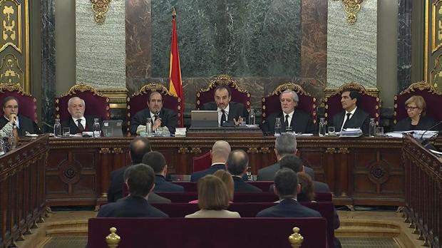 Tribunal del juicio del «procés» en el Tribunal Supremo