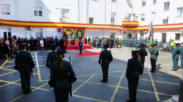 Patio de la Comandancia de la Guardia Civil de Alicante