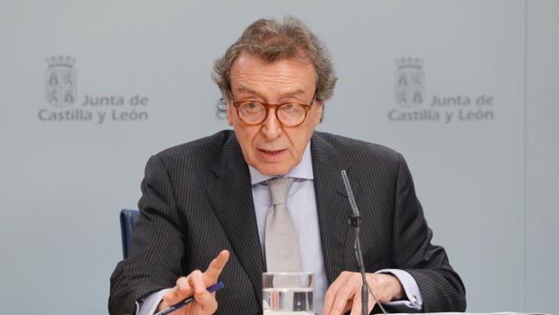 De Santiago-Juárez, en la rueda de prensa ofrecida tras el Consejo de Gobierno