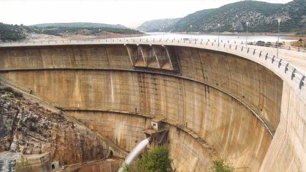 Presa de La Tajera, en la provincia de Guadalajara