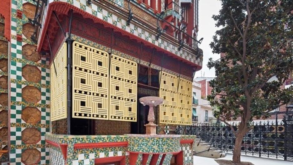 Casa Vicens de Barcelona, parte de la Ruta Modernista de la ciudad.
