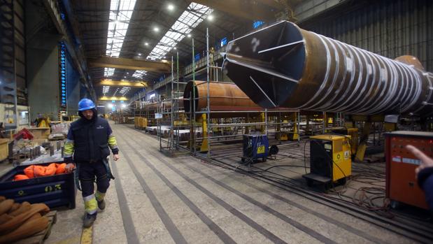 Instalaciones de Navantia en Fene