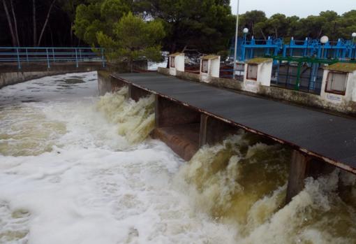 Imagen de las bombas de desagüe de La Albufera