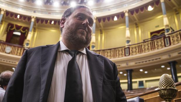 Junqueras en el Congreso de los Diputados