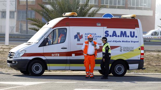 Imagen de archivo de una ambulancia
