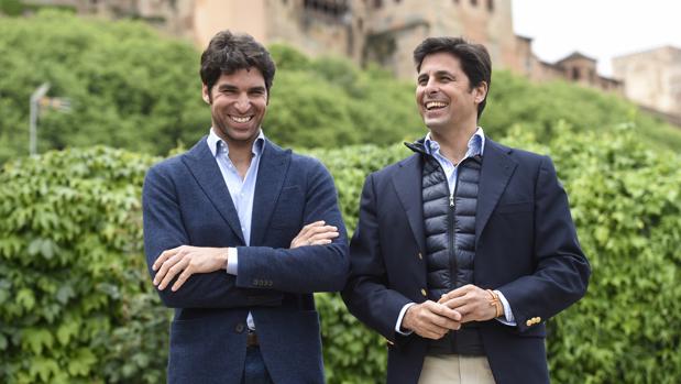 Cayetano y Francisco Rivera Ordóñez, en un evento en Granada