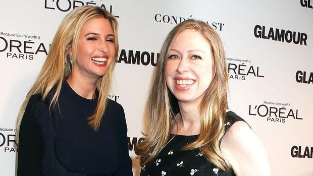 Ivanka Trump y Chelsea Clinton