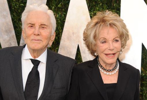 Kirk Douglas y Anne Buydens
