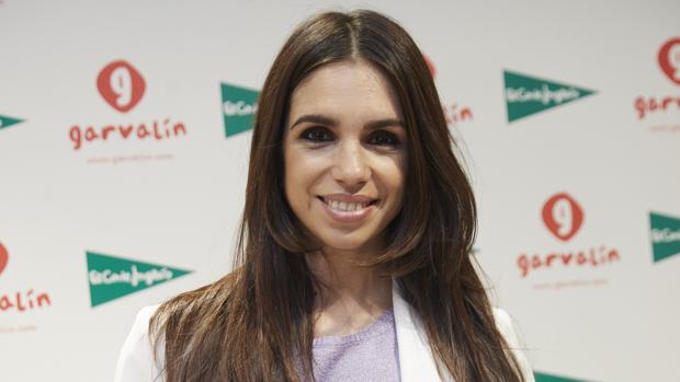 Elena Furiase, durante el acto publicitario