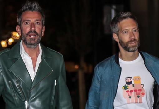 David Valldeperas y su pareja