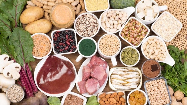 Los mejores alimentos si tienes falta de hierro.