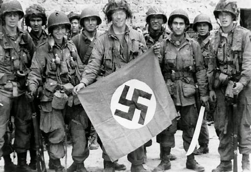 Paracaidistas americanos, durante el Día D