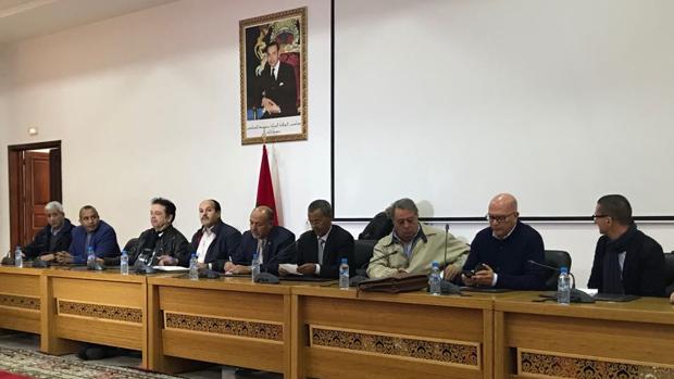 Encuentro con los medios de las autoridades de la ciudad de Dakhla